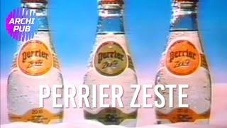 Publicité Perrier Zeste - 1988