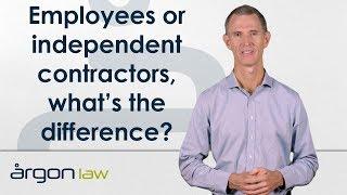 What's the Difference Between An Employee and an Independent Contractor?