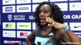 Tiffany Porter on her 60m hurdles race performance | IAAF World Indoor Tour - Glasgow 2016 |