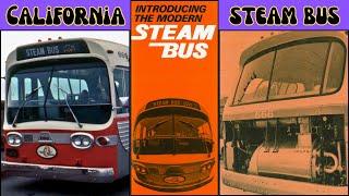 California Steam Bus: 3 Boiler-Powered GM & FlxibleTransit Buses!