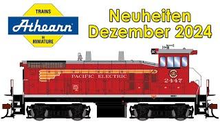 Athearn Modellbahn Neuheiten Dezember 2024 | Spur H0