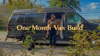 VAN BUILD | Budget Ford Econoline FULL Camper Van Conversion