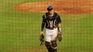 Asheville Tourists Max George and Brian Serven make great play