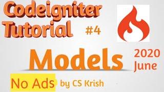 Models  in Codeigniter Tutorial in Hindi 2020