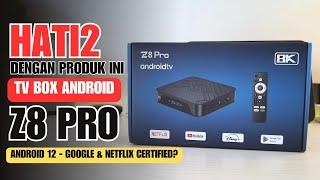 TV Box Murah Ini MENCURIGAKAN!! REVIEW TV BOX ANDROID Z8 PRO