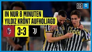 Riesen-Comeback der Alten Dame kurz vor Schluss: Bologna - Juventus 3:3 | Serie A | DAZN Highlights