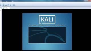 شرح حل مشكلة الشاشة السوداء في كالي لينكس Solve the black screen problem in kali Linux 2.0