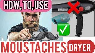 how to moustaches dryar, hair dryer for mustache , best mini hair dryer for mustach Awesome result ￼