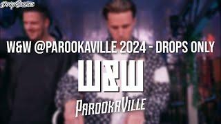 W&W @Parookaville 2024 - Drops Only (PLAYED TON OF NEW MUSIC)