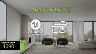 Unreal Engine 5.1 - VR  High End Archviz - Lumen Nanite