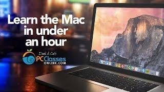 Learn the Mac In Under An Hour (See Notes for Updated Class)