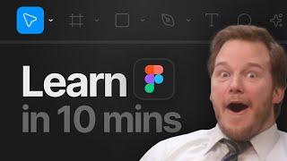 Learn Figma in 10 Minutes! Beginner Tutorial