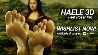 HAELE 3D - Feet Poses Pro - Trailer IV - Drawing References