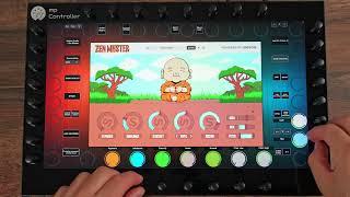 Zen Master plugin by Unison Audio on the MP Controller!