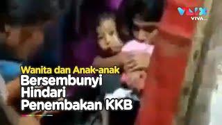 Aksi Tembak Menembak KKB, Sekumpulan Wanita Ini Bersembunyi di Toilet