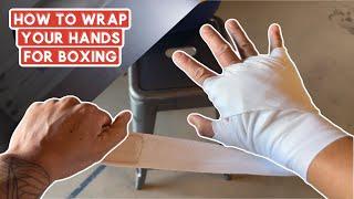 How To Wrap Your Hands For Boxing- 2 DIFFERENT WAYS TO WRAP!