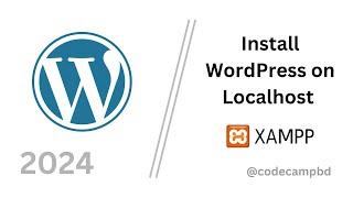 How to Install WordPress in Xampp Localhost on Windows 10/11 [ 2024 Update ]