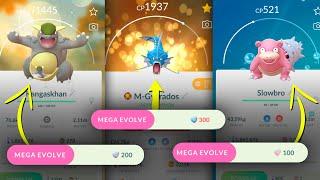 MEGA EVOLUTION COSTS WAS CHANGED in POKEMON GO!