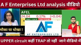 af enterprises latest news | af enterprises share detail | af enterprises share target | afel shrns