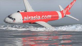 A320 How The Accident Happened, Indonesia AirAsia Flight 8501, Crash Animation