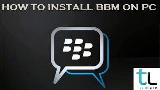 bbm on pc | How to install BBM on PC