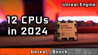 Unleashing Processing Power 12 CPUs Tested in Unreal Engine 5 Benchmark