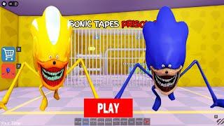 SUPER SONIC TAPES Barry's Prison Run All Tapes Bosses Unlocked: Shadow, Amy, Knuckles, Tails Game