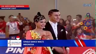 SEA Games 2019 - Dancesport  | Single Dance Waltz - Indonesia - Jericho & Ruci