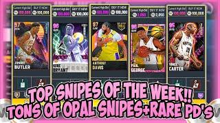 NBA2K21 - TOP SNIPES OF THE WEEK!! TONS OF GALAXY OPAL SNIPES+RARE PD SNIPES!! MILLIONS OF MT MADE!!