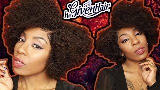 Natural Looking Hairgivenhair 360 Lace Front Kinky Curly Wig | NaturallyNellzy