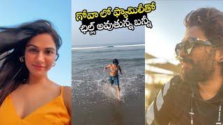 Allu Arjun Enjoying In Goa With His Family | Allu Sneha Reddy | #AlluArjun | Filmyfocus.com