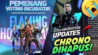 INILAH INCUBATOR FF SELANJUTNYA! CHRONO AKHIRNYA DIHAPUS PERMANEN! TOPUP MURAH HANYA DI LAPAKGAMING