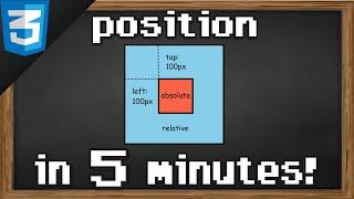 Learn CSS position in 5 minutes 