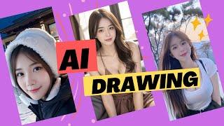 "Beautiful women gallery created using AI technology"Part2