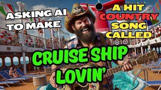 Asking Ai To Make A Hit Country Song Called "Cruise Ship Lovin"! - Full Song