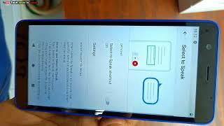 jio phone next accessibility settings // select to speak on jio phone next