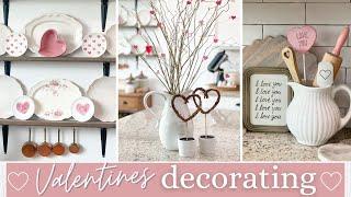  VALENTINES DAY DECORATE WITH ME  VALENTINES DAY DECOR  SIMPLE VALENTINES DAY DECORATING IDEAS