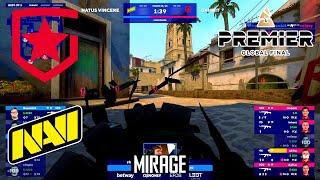 Gambit vs NaVi | Map 1 Mirage | BLAST Premier: Global Final 2021