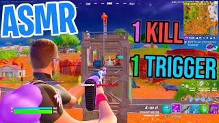 ASMR Gaming  Fortnite 1 Kill = 1 Trigger Relaxing Mouth Sounds  Controller Sounds + Whispering 