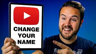 How to Change YouTube Channel Name (Desktop & Mobile)
