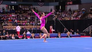 Katelyn Ohashi - Floor Exercise - 2013 AT&T American Cup