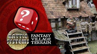 Battle Systems Fantasy Village Tabletop Gaming Terrain