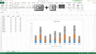 Create a Combination Chart with a Totals Label