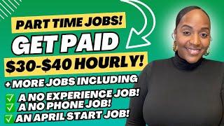 ‍️START IN APRIL! A NO PHONE JOB!  + A NO EXPERIENCE JOB! WORK FROM HOME JOBS 2025