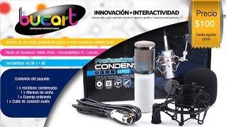 El Mejor Micrófono Condensador Para Tu Radio | Mejor audio para tus grabaciones