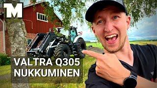 Traktorissa illanvietto & NUKKUMINEN - Valtra Q305