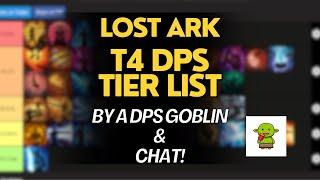 Lost Ark Tier 4 DPS Tierlist! (w/ Twitch chat!) | Pre-November 2024 Patch