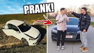 PRANK! I-AM DISTRUS MAȘINA ȘI I-AM CUMPĂRAT ALTA NOUĂ! (AUDI A5)