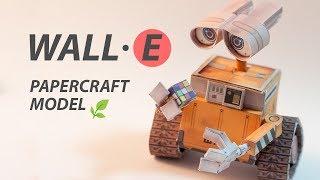 DIY Wall-E papercraft model (step by step tutorial)