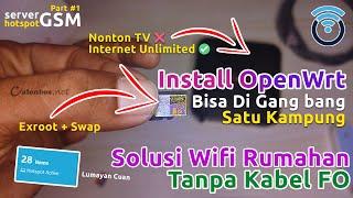 RT/RW Net Full GSM Part #1 - Install OpenWrt on Indihome Used STBs